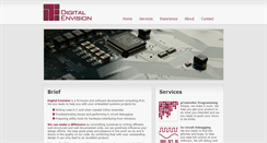 Desktop Screenshot of digital-envision.com